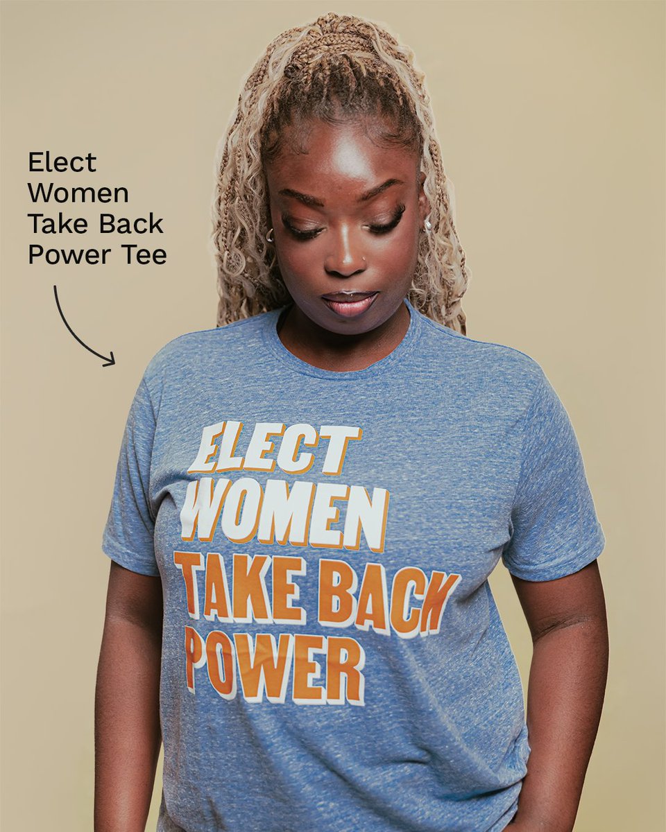 emilyslist's tweet photo. Gearing up for Election Day? You'll definitely need some of our new merch! Every purchase helps women WIN this November. Get yours now! https://t.co/kN1bF7KWj9 https://t.co/YPorC4kU1D