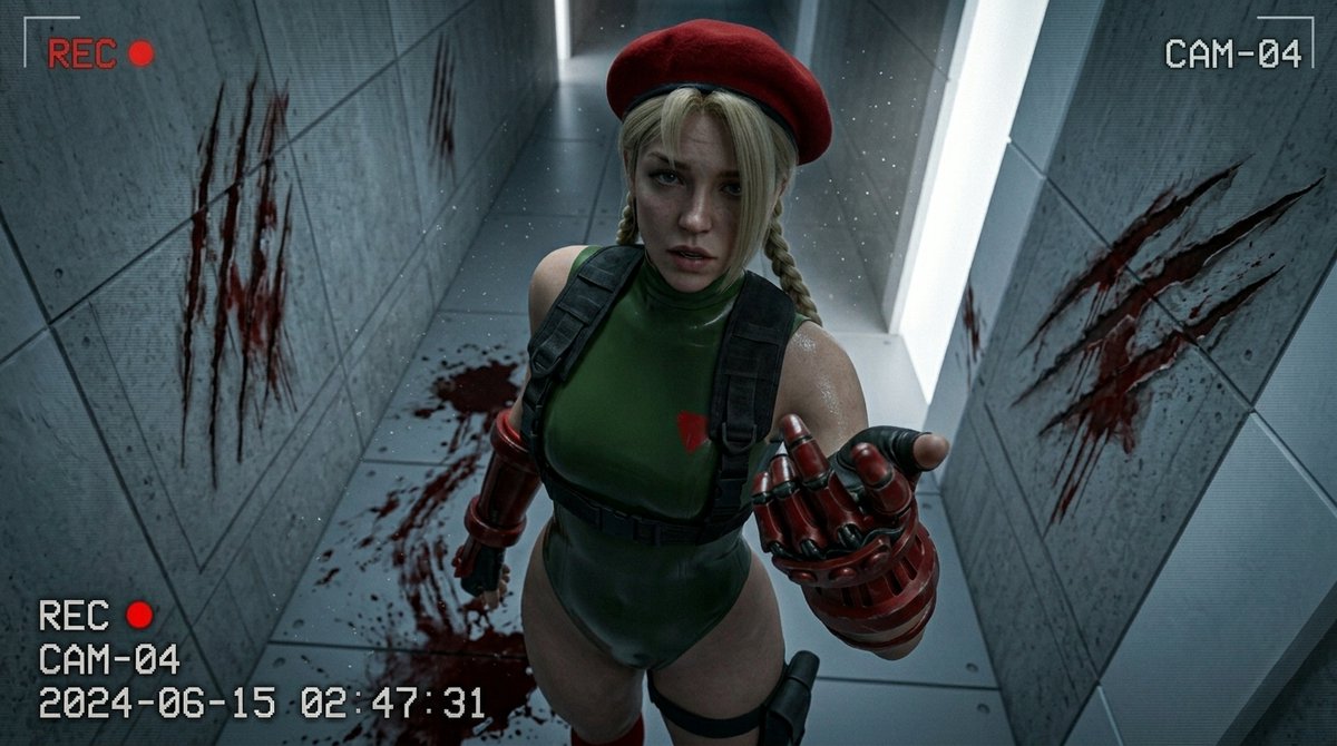 justice_312's tweet photo. @nerokowu Achei demais sua cammy e fiz essa arte. Espero que não se importe. https://t.co/P0WdXhn4hf