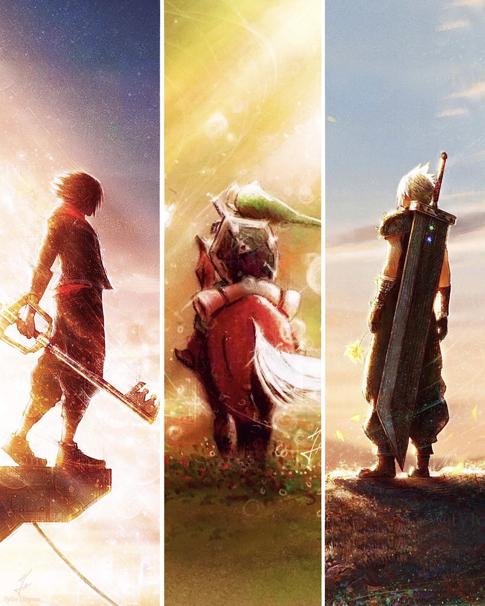 TylorHepnerArt's tweet photo. Due to the extreme high demand of requests, prints of the “Big Three” are now available on my shop!✨ https://t.co/HSVg7NRVG0