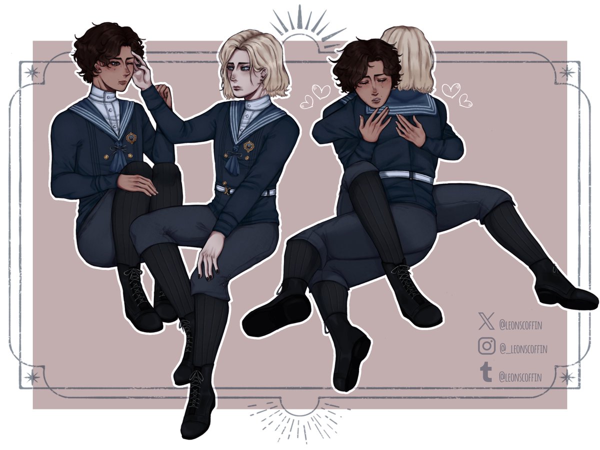 leonscoffin's tweet photo. whatever 

#liesofp #liesofpfanart #carmeo https://t.co/xLaahYZA9y
