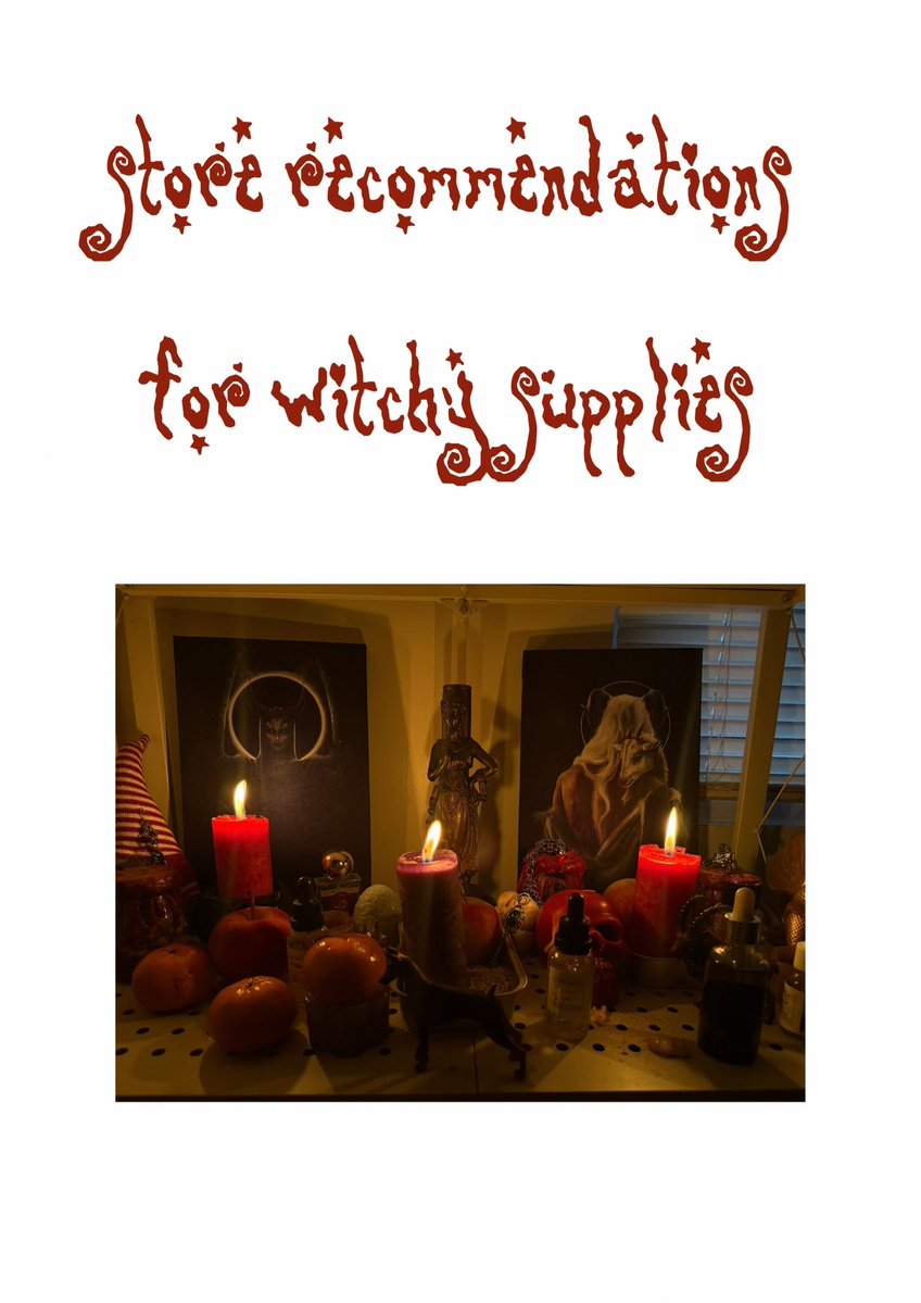 terdukun's tweet photo. 📌 store recommendations for witchy supplies https://t.co/bu5zx24DxD