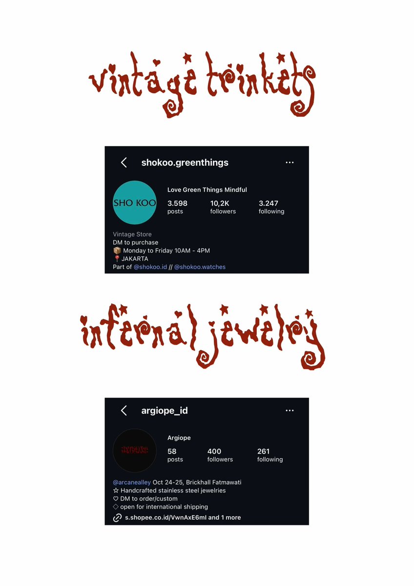 terdukun's tweet photo. 📌 store recommendations for witchy supplies https://t.co/bu5zx24DxD