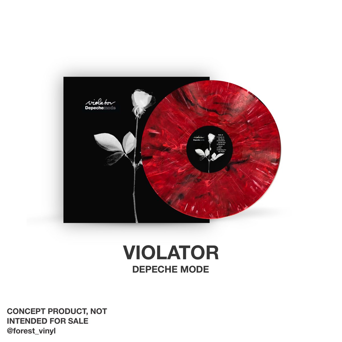 forest_vinyl's tweet photo. Depeche Mode - Violator 🌹🖤
Housed in an alternate white rose cover
Pressed on red vinyl w/ black and white marbling
@depechemode 
#depechemode #violator #enjoythesilence #vinyl #vinylconcept https://t.co/sdF21jdPHo