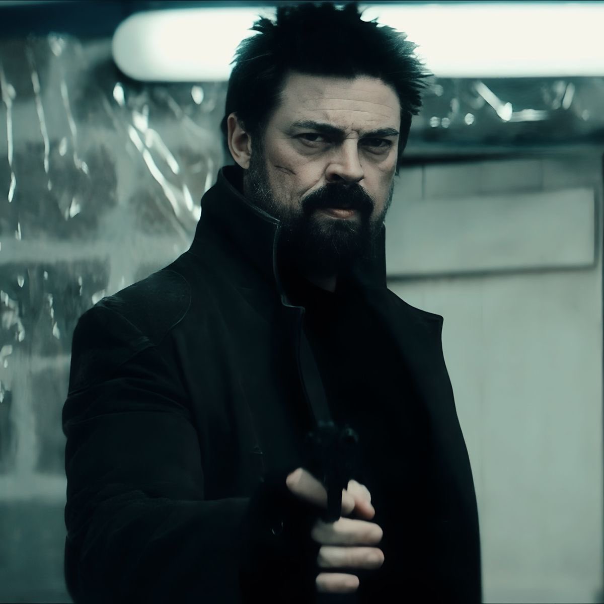 RuthlessNatcre's tweet photo. “That’s it… Nice ‘n slow. Keep yer ‘ands where I can see ‘em.” 

He’s not entirely in all 𝙩𝙝𝙖𝙩 great of a mood at the moment. 

So, 𝙚𝙭𝙩𝙧𝙚𝙢𝙚 caution is advised. https://t.co/MslytiOJvb