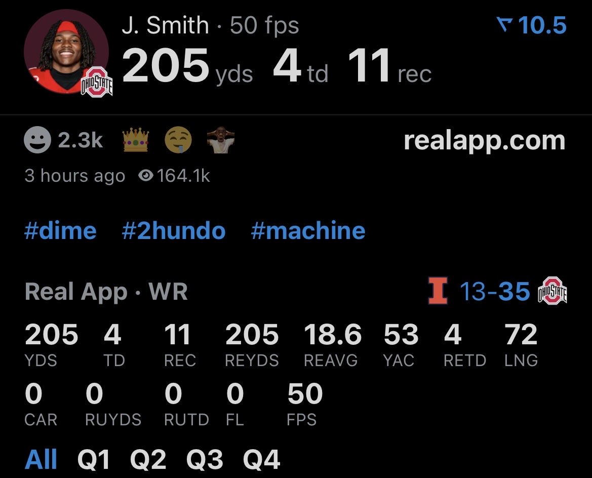 Ethical_IsZay's tweet photo. I mean just…….fucking wow this is the fucking Heisman man,

Jeremiah Smith it’s just been a honor https://t.co/rxI2UuIUIk