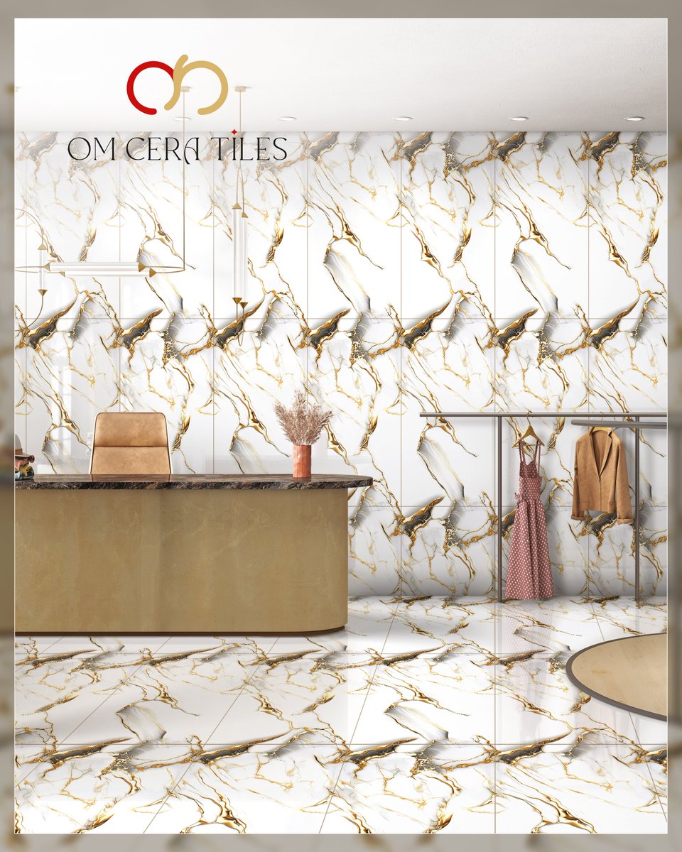 audreyandersong's tweet photo. EL-STEMPING GOLD — Luxury That Shines

Bring timeless elegance to your interiors with this stunning statement tile, designed to elevate every space. Size: 600 × 1200 mm
Finish: Glossy

Premium, elegant and sophisticated—perfect for feature walls, https://t.co/qXAbQbsLDE