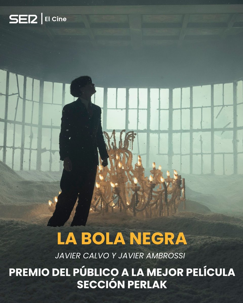 ElCineEnLaSER's tweet photo. #74SSIFF 🏆  Premio del público a la mejor película (Sección Perlak)

#LaBolaNegra, de Javier Calvo y Javier Ambrossi https://t.co/9B3byY3dc0