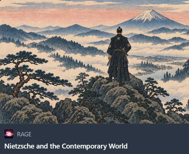 TrioganOdin14's tweet photo. "@RageCultureMag  has just translated a previously unpublished discussion in English between Yukio Mishima and Tomio Tezuka on Nietzsche's philosophy." Link below ⏬⏬ https://t.co/52gPP0pQzV