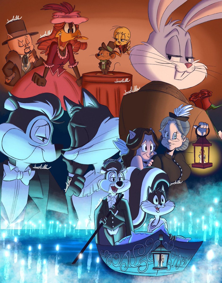 Florchu707's tweet photo. QUIEN SE ATREVIÓ A OCULTARME A PEPE COMO EL FANTASMA DE LA OPERA? Se que es un evento del videojuego pero necesito leer un au de esto #looneytunes #pepelepew #penelope https://t.co/gTjAfNGaYJ