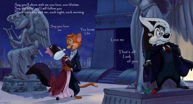 Florchu707's tweet photo. QUIEN SE ATREVIÓ A OCULTARME A PEPE COMO EL FANTASMA DE LA OPERA? Se que es un evento del videojuego pero necesito leer un au de esto #looneytunes #pepelepew #penelope https://t.co/gTjAfNGaYJ