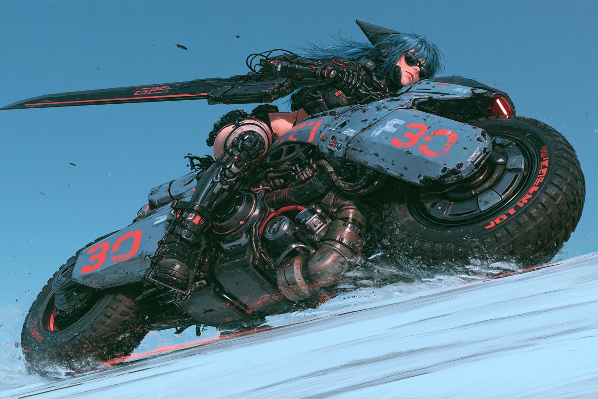 NyobiumGames's tweet photo. Cyberpunk Biker Girls https://t.co/elI1Gj4FqF