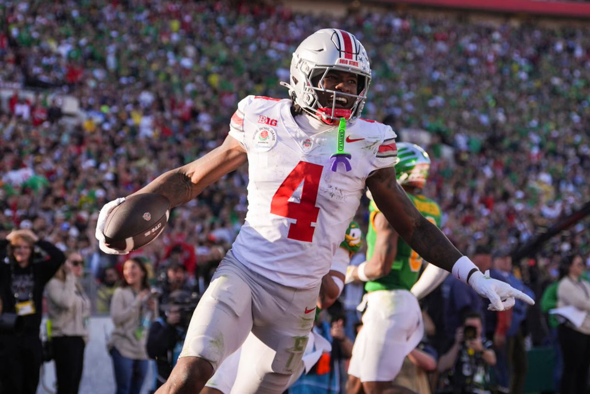 BeerlyFootball's tweet photo. What NFL team should draft Jeremiah Smith? https://t.co/k5dAMUyCJu
