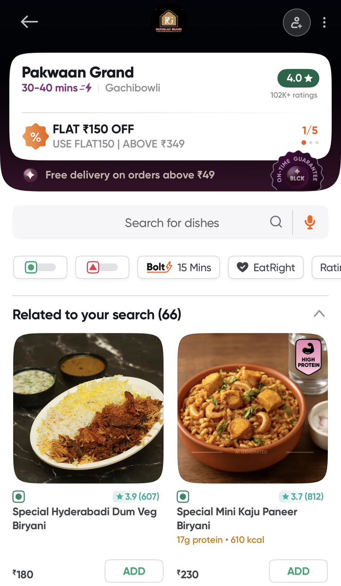curryputtar's tweet photo. Looks like all fake suspension by @c_tgsafe . How is Pakwan Grand operating? 

And why is @Swiggy @SwiggyCares allowing delivery options for restuarants who had their license suspended https://t.co/MTudxfU9sv