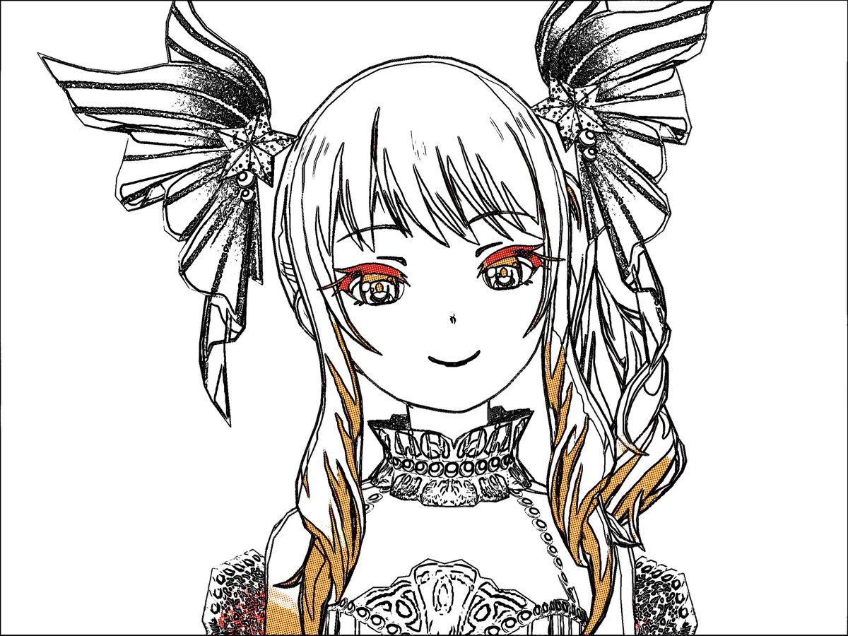 CaveboyScout's tweet photo. Mizuki in the deep sea (project sekai w/ comic filter) https://t.co/73PS7Of8pG