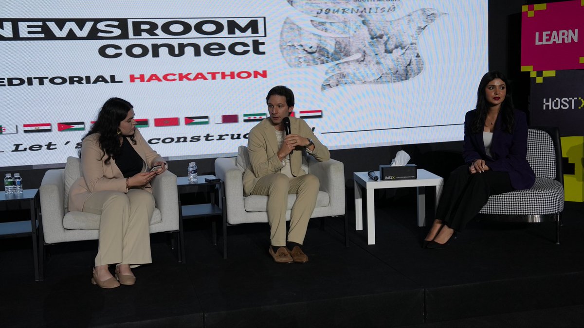 EUAmbQatar's tweet photo. I am delighted by the success of the project Newsroom Connect Qatar, under the MedBridge initiative and in collaboration with Al Jazeera, and its contribution to strengthening exchanges and cooperation among media professionals.

At a time when disinformation and AI are reshaping our information landscape, trusted, independent and professional journalism is more important than ever.

🇪🇺🇶🇦 #NewsroomConnectQatar #MedBridge