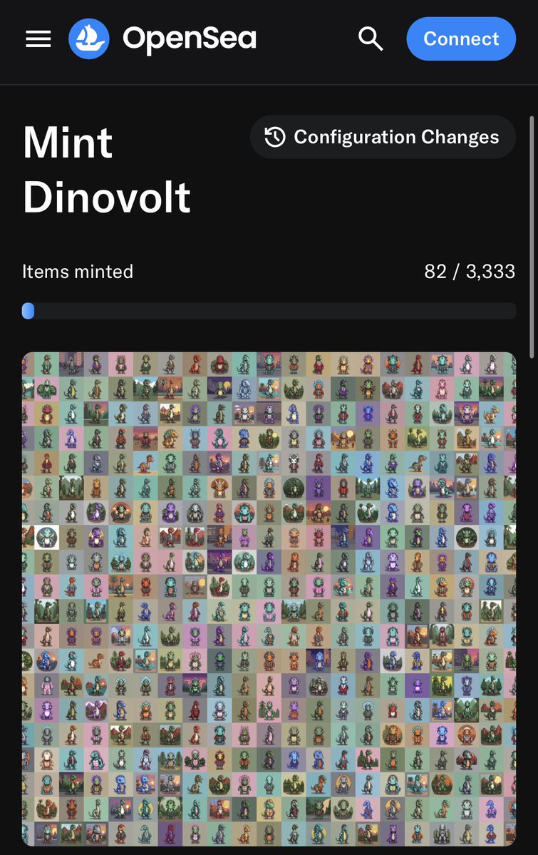 dinovolt_NFT's tweet photo. 🦖⚡ DINOVOLT — MID-WEEK UPDATE

🎨 NFT Mint: 82 / 3,333 minted
Still just $0.10 to mint on @opensea
https://t.co/K6ZzBZH4jV

💰 $DVOLT: $6.8K FDV, $6.8K liquidity, 5 holders
Trade now: https://t.co/wXtEDSTkTe

3,251 dinosaurs left to hatch. Which one is yours?

#Dinovolt #DVOLT #NFT #OpenSea