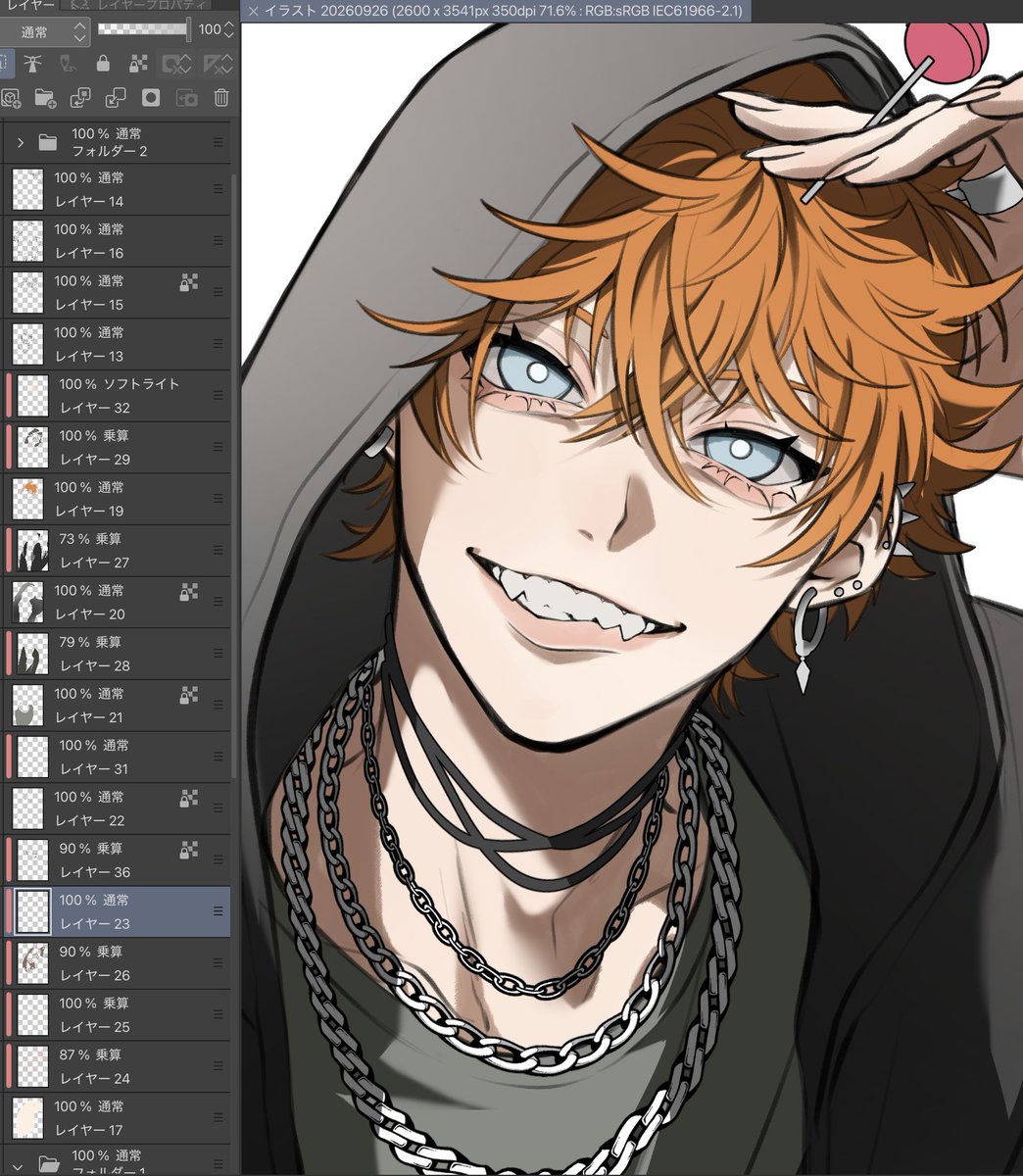 silent_ikou's tweet photo. 久々に創作男子描いてる！ https://t.co/g60EyPWs33