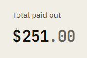 useforkcash's tweet photo. The first set of X Money payments have gone out. 

$251.00.

Create more coins and lets get that payout number higher! https://t.co/76GNPDiOCP