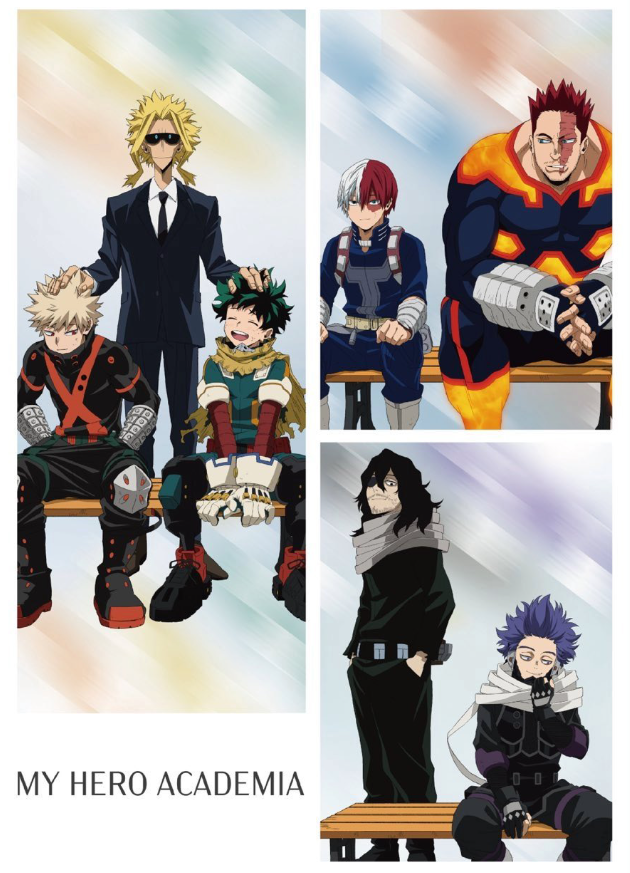 AnimeTokki's tweet photo. 'My Hero Academia' Official Illustration. https://t.co/1ObiCvZ7sn