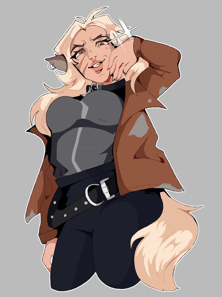 mossmozzy's tweet photo. silver deadlock art commission for @ShelbyPop_ !!

had a lot of fun with this piece, thank you for your trust ^—^ ♡

#deadlock #art #silver https://t.co/ljEhjcj34d