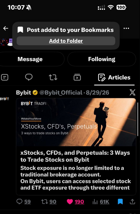 bessyzyarit's tweet photo. @Bybit_Official My #1 takeaway: the real upgrade isn’t just having stock exposure on Bybit, it’s being able to choose the trading structure that actually fits your strategy. https://t.co/EPgXP5lu1X