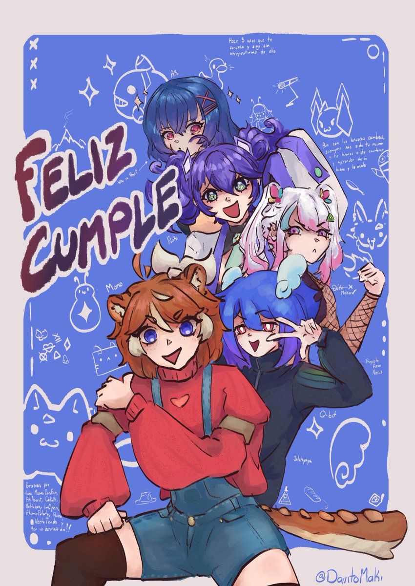 DavitoMaki's tweet photo. Alt version con dedicatorias y referencias jiji https://t.co/xRWqGCLS9x
