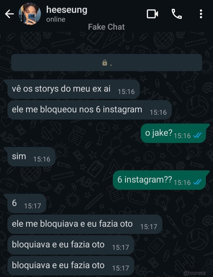 hooneck's tweet photo. ele me bloquiava e eu fazia oto https://t.co/NKjR0ZtA6H