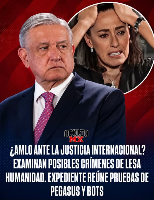 jose_anbriz's tweet photo. AMLO A LA CÁRCEL? UC BERKELEY PREPARA CASO EN LA HAYA! 
La Universidad de Berkeley armó un expediente completo para denunciar a Andrés Manuel López Obrador ante la Corte Penal Internacional por posibles crímenes de lesa humanidad.
Los datos clave (2018-2024):
• 78 periodistas asesinados
• 259 defensores de DDHH asesinados
• Espionaje ilegal a la prensa y opositores
• Más del 93% de impunidad
El expediente con las pruebas ya está listo para presentarse en La Haya.
