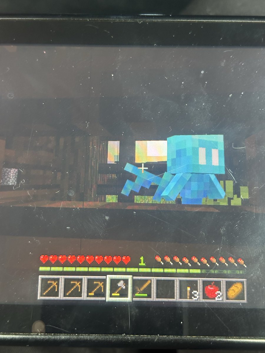 thanks4theelo's tweet photo. First time getting a ally on Minecraft https://t.co/xeK1TGhRYY