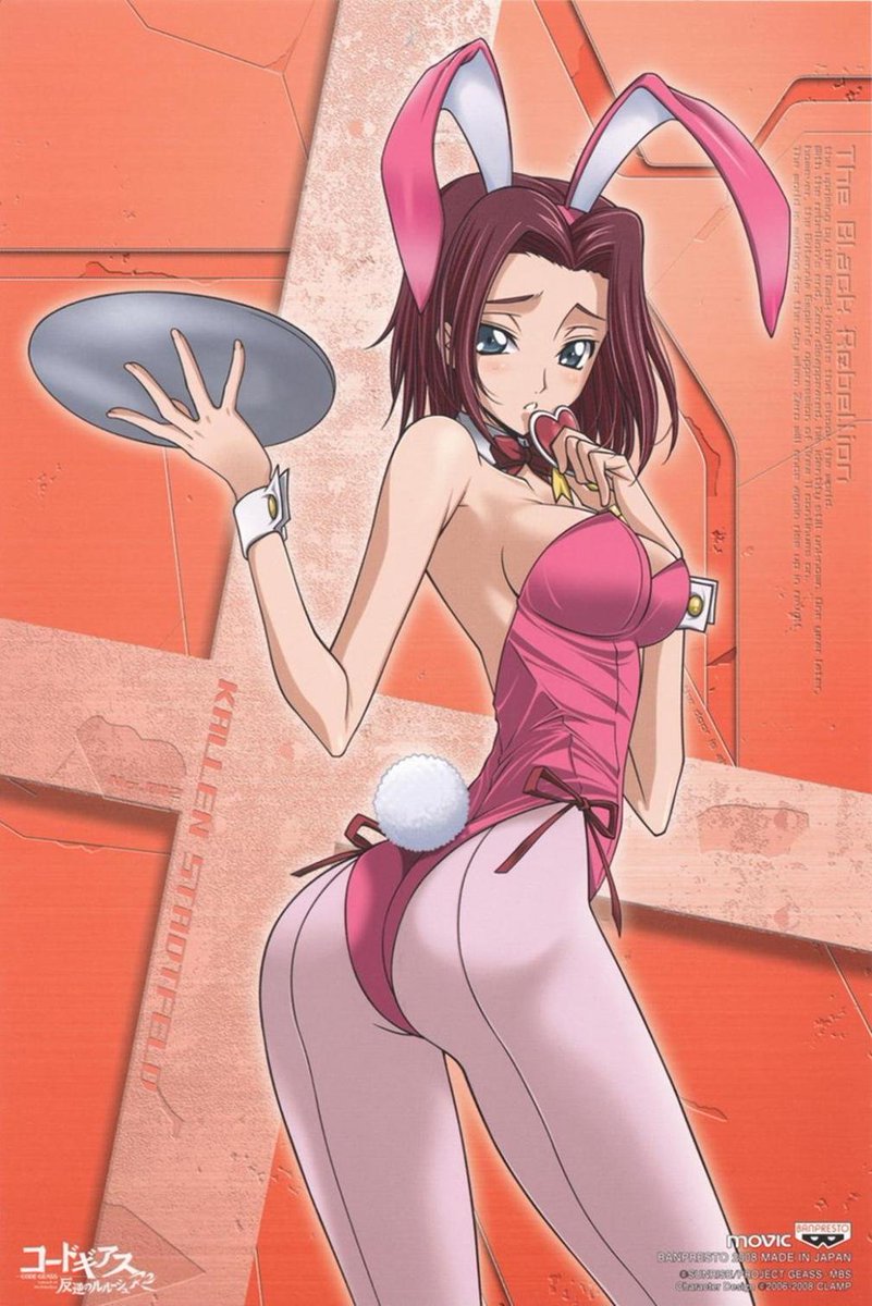 szllyuri's tweet photo. It's Kallen's day today ❤️🐰 https://t.co/lpFrESUyl8