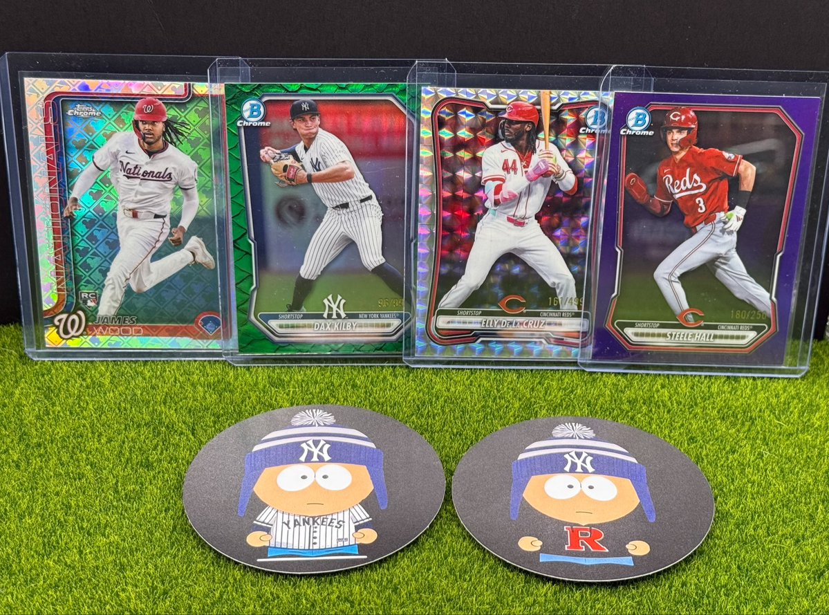 RobsRips's tweet photo. 2800 follower giveaway

forgot to get this up yesterday but just like, rt, and follow me for an entry 

i will randomize 1 winner a week from today saturday 10/3 for all 4 cards

appreciate you all of you for following along and interacting with me🫡 https://t.co/1vWDz5p3ZM