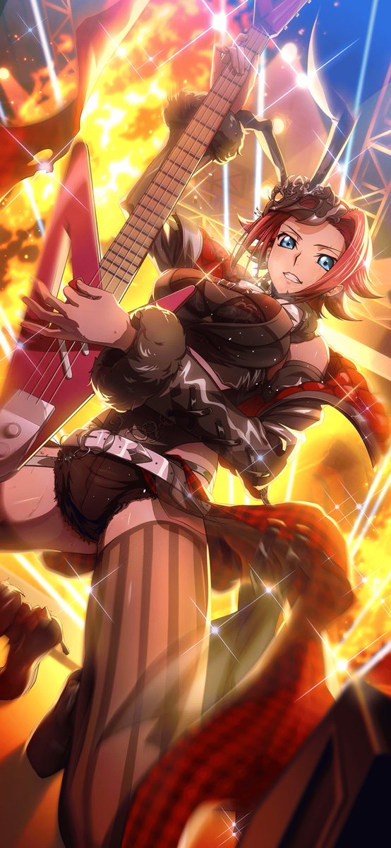szllyuri's tweet photo. It's Kallen's day today ❤️🐰 https://t.co/lpFrESUyl8