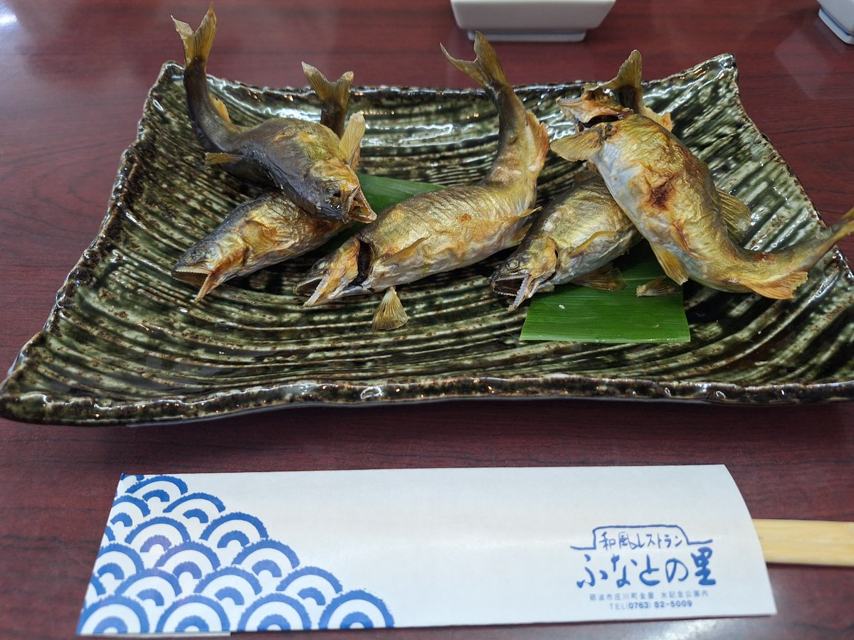 MinstructorS_82's tweet photo. 庄川で子持ち鮎をいただきました。ご馳走さまでした。 https://t.co/g5rPcpsPe9