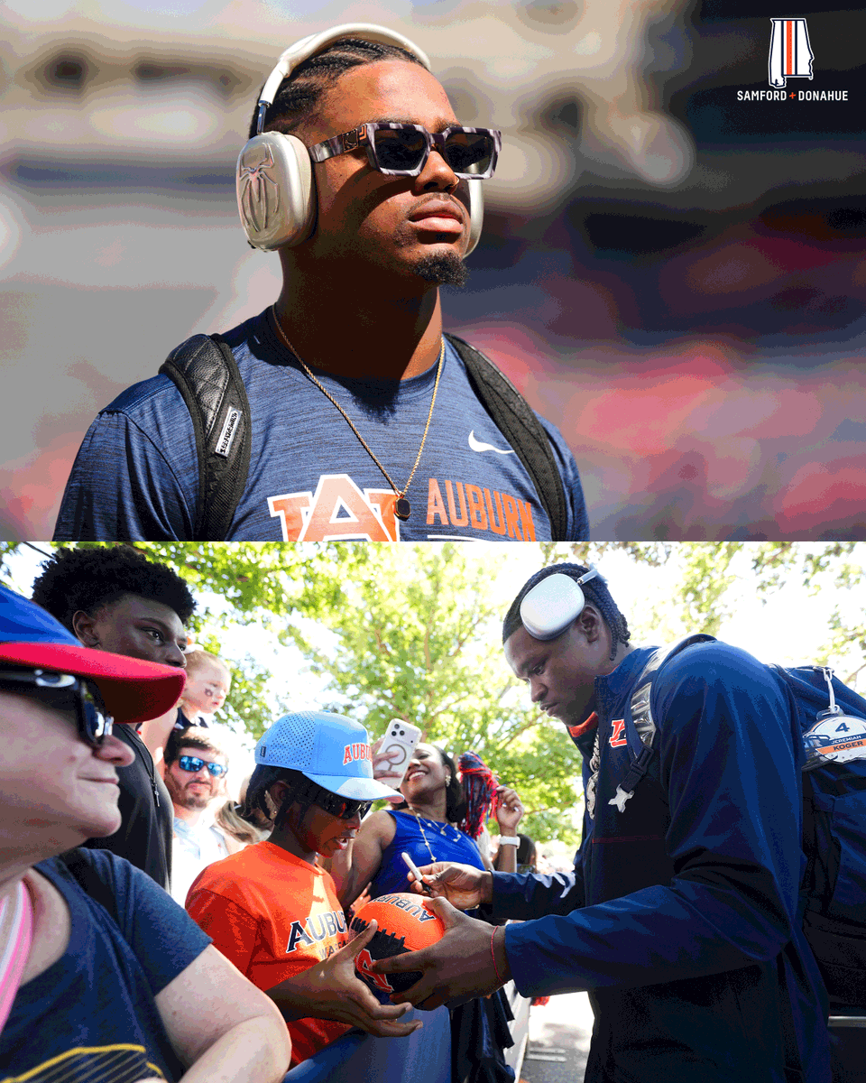 AuburnFootball's tweet photo. Another day at the office 🏟️ https://t.co/JNjTGXVGuO