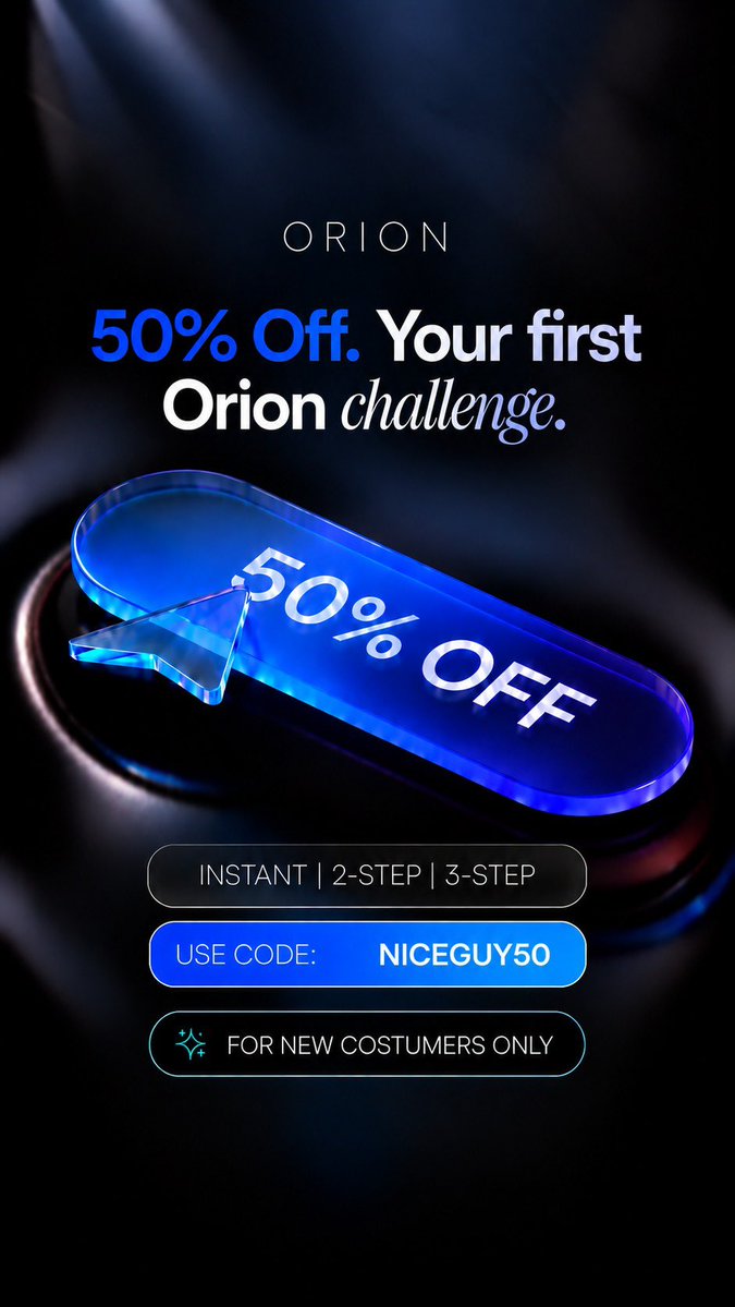 Usmanfx__'s tweet photo. 5 X $10K GIVEAWAY 🚨🚨
PROCEDURE:

Follow: @Orionfundedcom || @OrionAffiliates || @Usmanfx__  || @Mrkhameex || @MR_EUR0 ||

🔹Like &amp; Repost this Post.   
🔹Tag a friend https://t.co/fxjjjAAyLX
