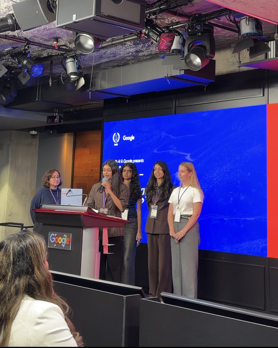 bhavyainsf's tweet photo. solved an actual problem that i felt passionately about alongside the best team possible! 

@valeriemchapman thank you for organising @Google x @ruthappai AI for social good hackathon ⭐️

(oh, btw we won.) https://t.co/RsvYAmb1m6