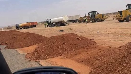 sajinalhubii's tweet photo. من طريق أكجوجت أطار التي تعهد بيها رئيس الجمهورية في مهرجان أطار تنطلق اليوم هذا ما قاله لي النايب مقاطعة  
 بدأت الانطلاق نسال الله ان يقموا بعمل جيد ويوفقهم https://t.co/KrhI6gVXzc