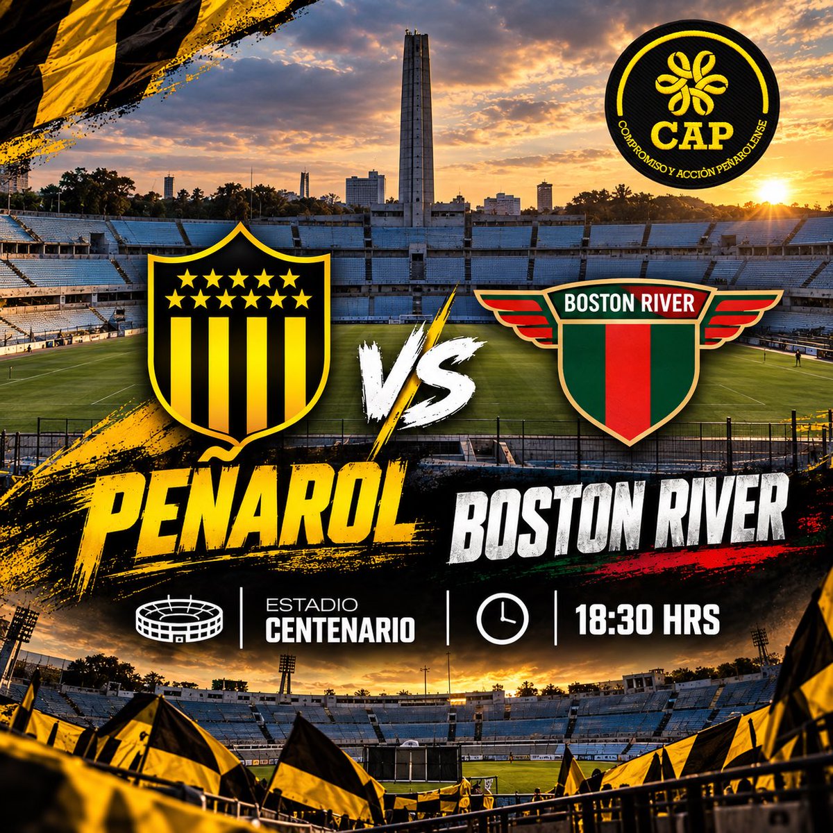 CompromisoCAP's tweet photo. Hoy juega el Manya 🖤💛

#todosjuntos #CompromisoCAP https://t.co/whbvjTPfFU