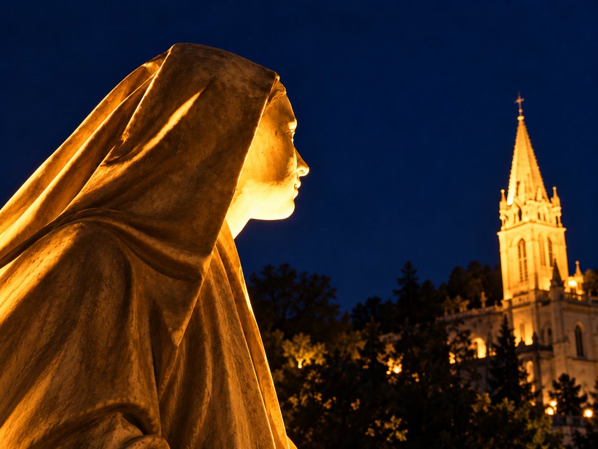 WokeAreDumb's tweet photo. 🇫🇷🙏 LOURDES : LE PAPE LÉON XIV CONFIE LA FRANCE À NOTRE-DAME
Le pape Léon XIV s’est recueilli à la grotte et a prononcé une prière à Notre-Dame de Lourdes, dans laquelle il à confié la France à la Vierge Marie.
Je vous partage ici la prière dans son intégralité. 🙏🇫🇷✝️❤️

« Ô Notre-Dame de Lourdes, l’Immaculée Conception, en ce lieu béni où tu as parlé, avec tant de douceur et de tendresse, à sainte Bernadette, humble fille du peuple de France pour délivrer au monde un lumineux message de prière, de conversion et d’espérance, nous accourons vers toi avec confiance. Puisque tu es la Mère que Jésus nous a donnée, et que tu es attentive à tous nos besoins.

Nous te prions, Notre-Dame, pour la France dont tu es la Patronne et que tu as durant tant de siècles entourée de ta protection. Obtiens pour son peuple le don de la concorde fraternelle. Qu’il construise une société harmonieuse, bannissant toute violence et toute haine, permettant à chacun de travailler, de fonder sa famille et d’accomplir sa vie jusqu’au bout dans la tranquillité et la sérénité. Que les plus malheureux et les plus pauvres soient toujours soutenus. Obtiens pour la France des dirigeants sages et généreux, prêts au sacrifice d’eux-mêmes, capables d’affronter les défis et voulant servir le bien commun. Qu’ils la gardent en paix dans le concert des nations. Qu’ils fassent entendre sa voix pour promouvoir la défense des droits humains fondamentaux, ainsi que la paix dans le monde, rejetant à jamais les logiques de guerre.

Sainte Vierge Marie, nous te présentons le Peuple de Dieu qui chemine en ce pays que tu as tant marqué de ta proximité. Renouvelle la foi et la ferveur des familles chrétiennes, si chères à ton cœur, pour qu’elles vivent au quotidien de la présence de Jésus, de sa grâce et de son soutien dans les difficultés qu’elles traversent.

Qu’elles soient généreusement ouvertes à la vie, et que Dieu suscite en elles des vocations, notamment sacerdotales et religieuses. Donne à ton Église en France, d’indiquer, notamment aux plus jeunes, la voie lumineuse de l’Évangile pour édifier une société juste et fraternelle à laquelle ils aspirent.

Enfin, Mère très aimante, nous te présentons nos intentions personnelles les plus pressantes, en particulier celles des personnes malades et souffrantes ainsi que de tous ceux qui les accompagnent, venus puiser la force et la guérison à la Source de Massabielle. Nous te confions nos proches et nos chers défunts. Retire, nous t’en prions, tous les obstacles qui nous séparent encore de ton Fils bien-aimé, et fais qu’Il règne en tous les cœurs.
Amen. »

🙏 Notre-Dame de Lourdes, veillez sur la France et sur tous ceux qui se confient à vous. 🇫🇷✝️❤️

Poke : Pascale Parvati 😉