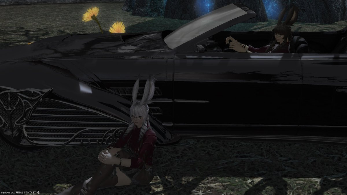 FF14_74's tweet photo. 今日はフレさんレガリア手に入れて
1番のりで乗らせて頂きました笑

めっちゃかっこよかった🫰
その後の双子コーデも可愛かったね😌
#FF14初心者 https://t.co/Nn4ladxa3D