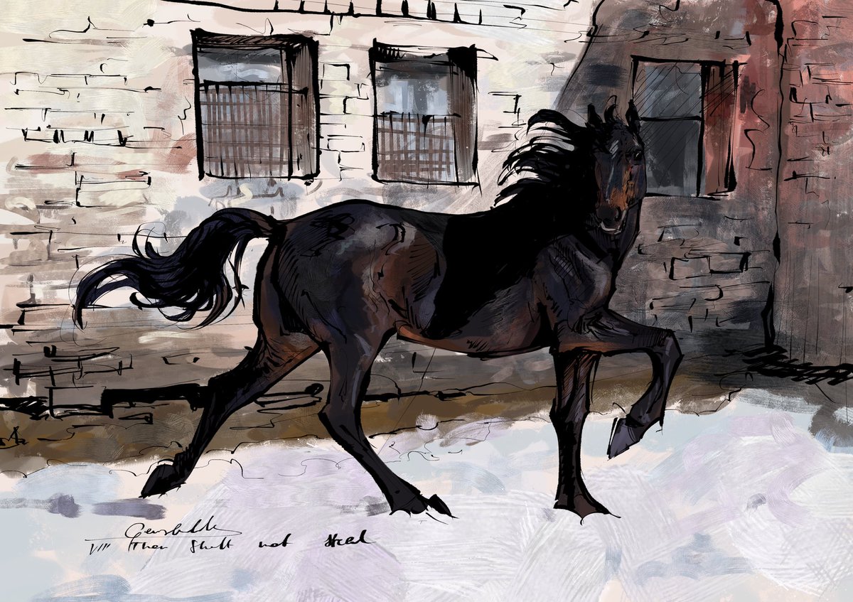 gems_bokk's tweet photo. fever that makes you study horses https://t.co/zDswpVVKeY
