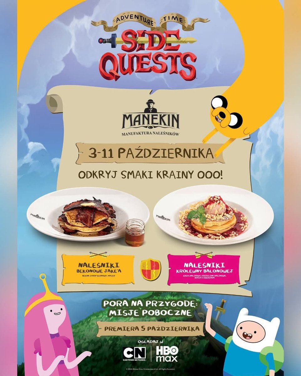 monikaart01's tweet photo. This is what Jake and Princess Bubblegum's pancakes will look like
New Vlog and photos here and on my IG monikaloveart will be from the morning of October 4th!!😘
.
.
.
#AdventureTimeSideQuest
@RegularTweetsUK https://t.co/5wFUhjUBZV