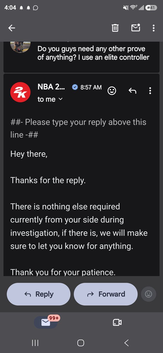 godmike87's tweet photo. @BeenSucio @2KSupport @Beluba @Ronnie2K @NBA2K @TrueShooting Idk could be bs just for clout 🤧  but in all honesty 2k cs doesnt lift any bans https://t.co/51uG9PPjoo