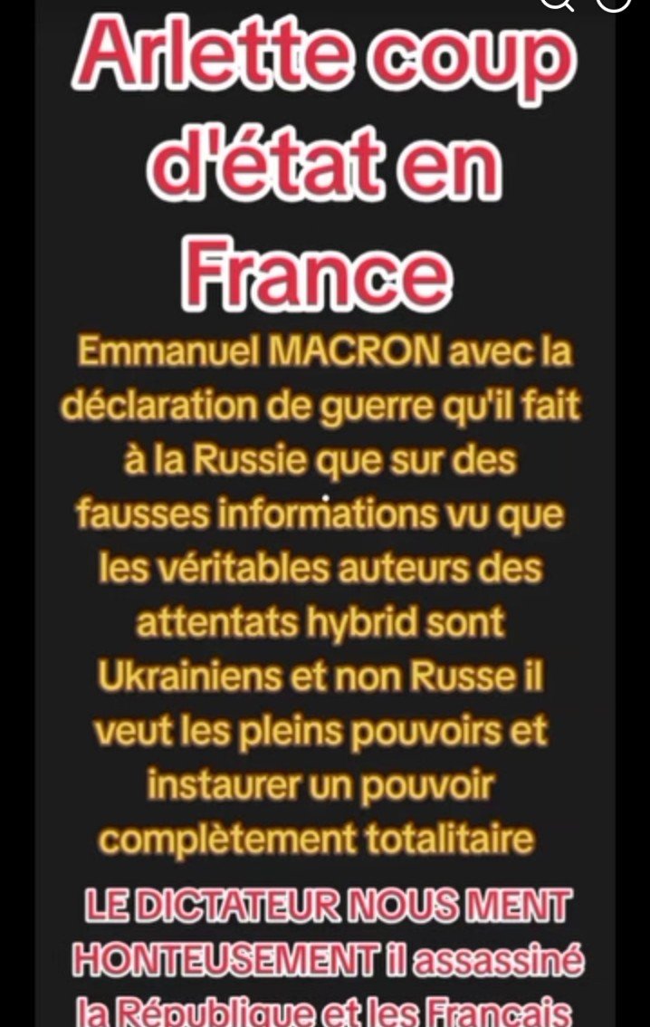 Kcnarfhu's tweet photo. #macronPrison https://t.co/AZGnm1aws8