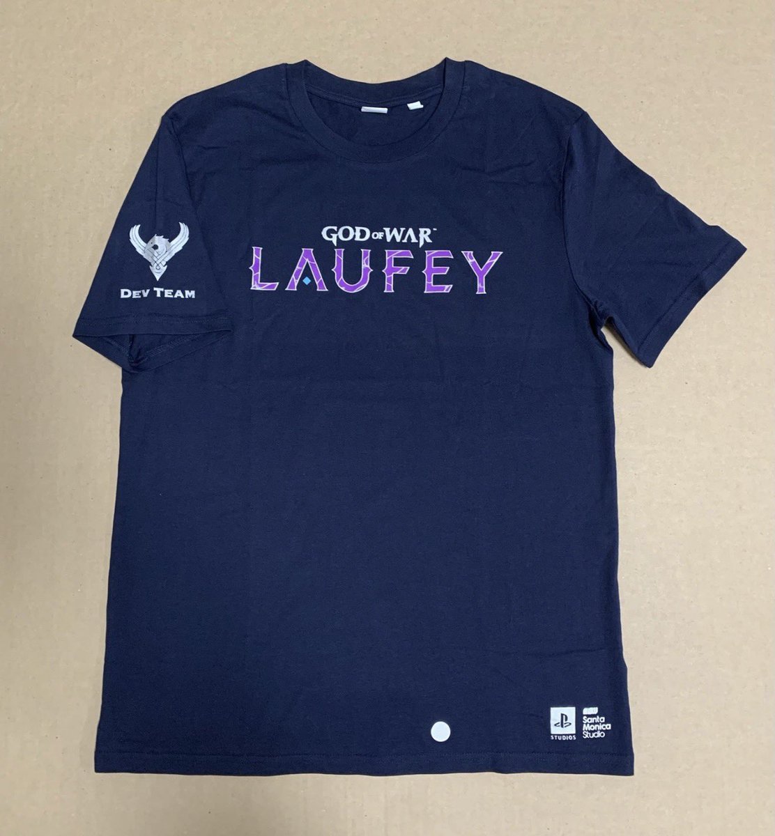 Mojica_Rosas's tweet photo. God of war Laufey Dev team shirt 🥰 https://t.co/1gmvUF0GhP
