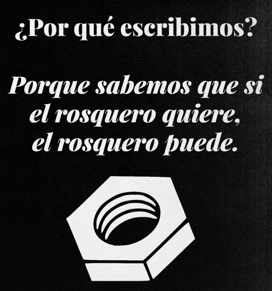 LaRoscaAr's tweet photo. La papa. Hagamos, porque vale la pena hacer. https://t.co/LFKHgp6JFc
