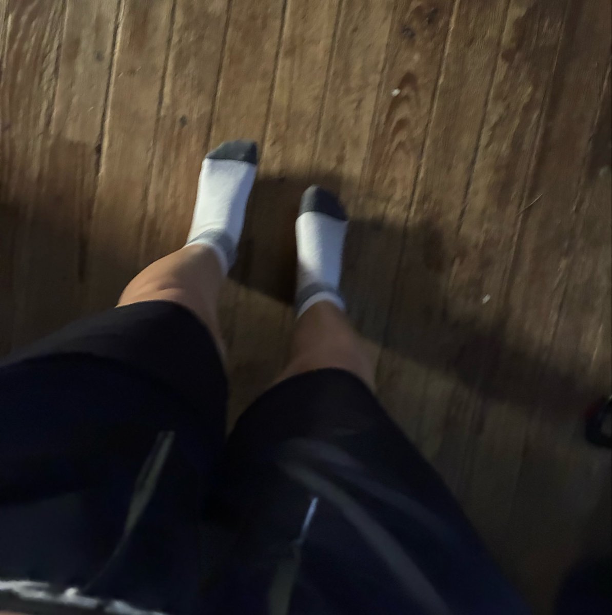 softmaxxingg's tweet photo. when he stripped me out my clothes so now i’m wearing his socks and shorts☺️ https://t.co/GupJcDCCkP