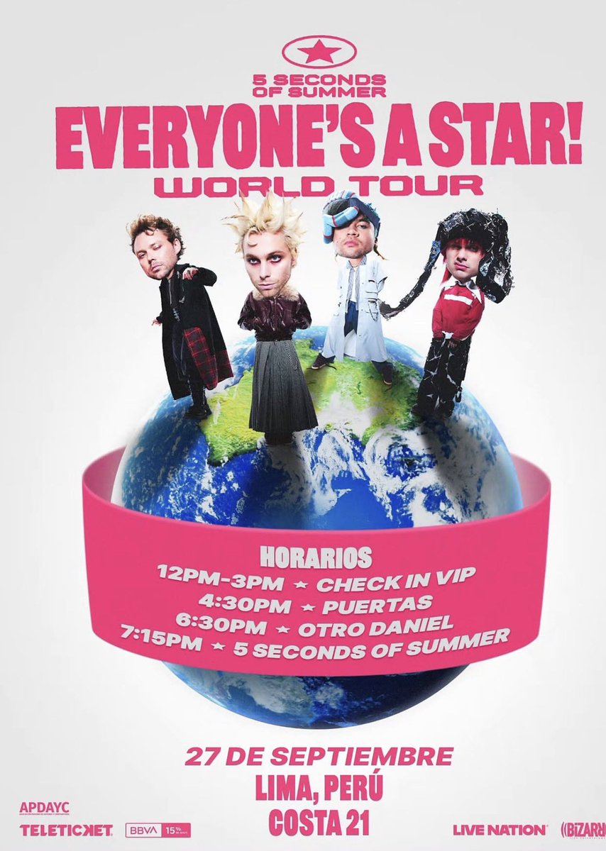 5thTallyOnTour's tweet photo. LIMA! Your schedule for tomorrow’s show has been posted! 🤩

📍: Instagram 
🧾: @/livenationperu
📆: 9/26/26

#limaisastar #easlima https://t.co/64EFxnpvyN