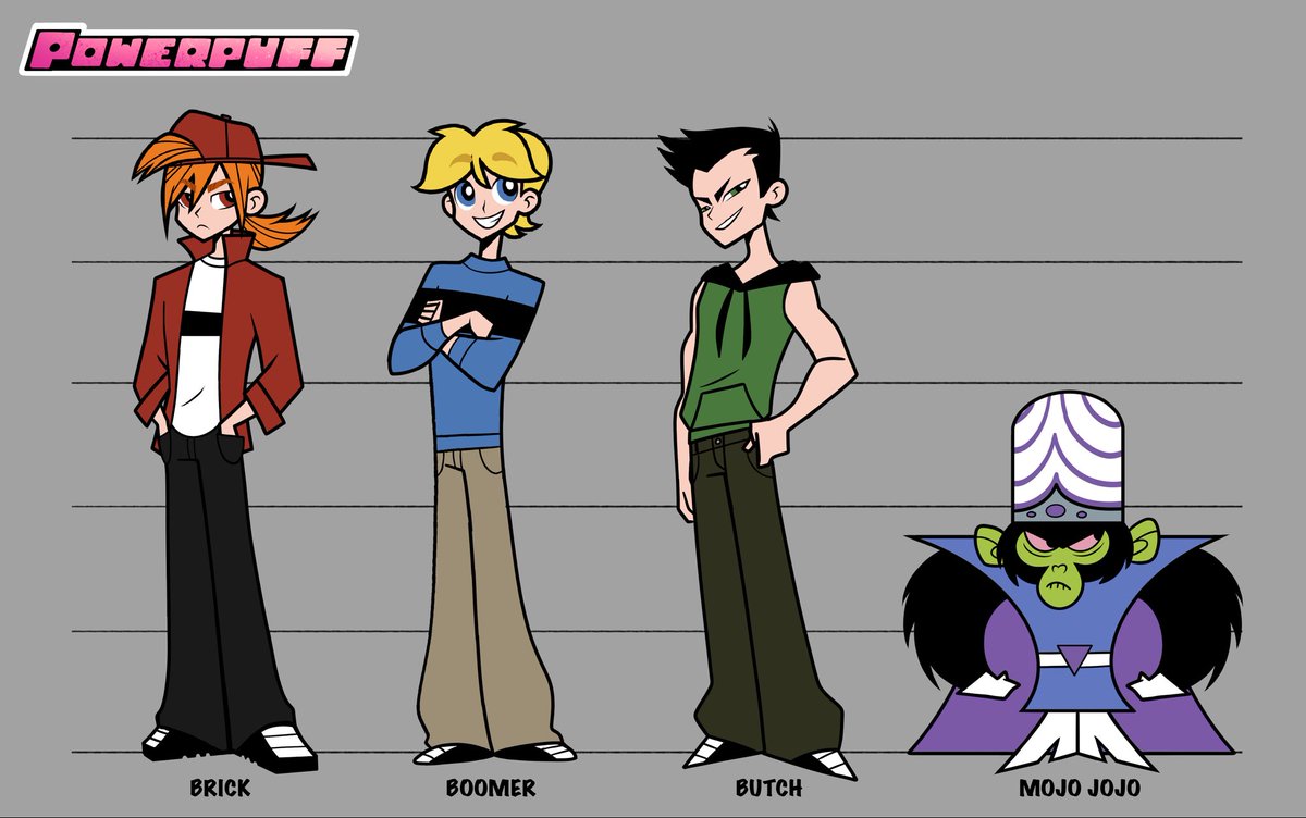 pinkiemachine's tweet photo. For the people who’ve been asking 😉 🩷🩵💚
#powerpuffgirls #rowdyruffboys https://t.co/nXq9IbSn4u