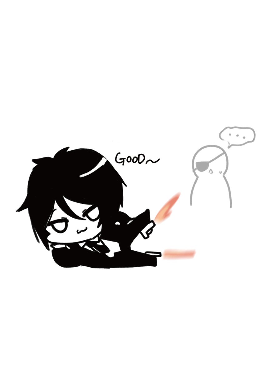 MITSUBA_ART_'s tweet photo. こういうの、描いてみたかった~
悪魔と魔女の組み合わせ！

#黒執事 #blackbutler #Bayonetta https://t.co/bbHbfE4mkI